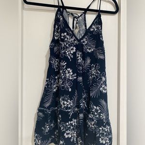 Ocean drive beach mini dress with tie in the back size M